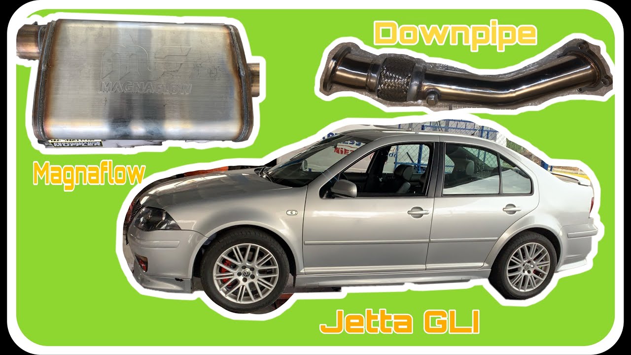 Downpipe + tubería de 3 + resonador magnaflow 😎👌🏻