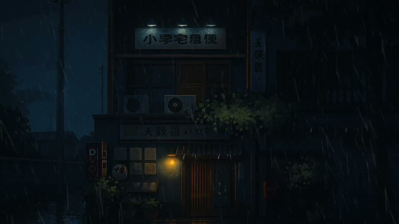 [Raining Sound] ⚡ Calm Storm & Steady Rain | Sleep Better Tonight with Relaxing Rain Sounds