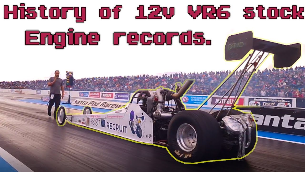 World record progression. 12v VR6 stock block record.