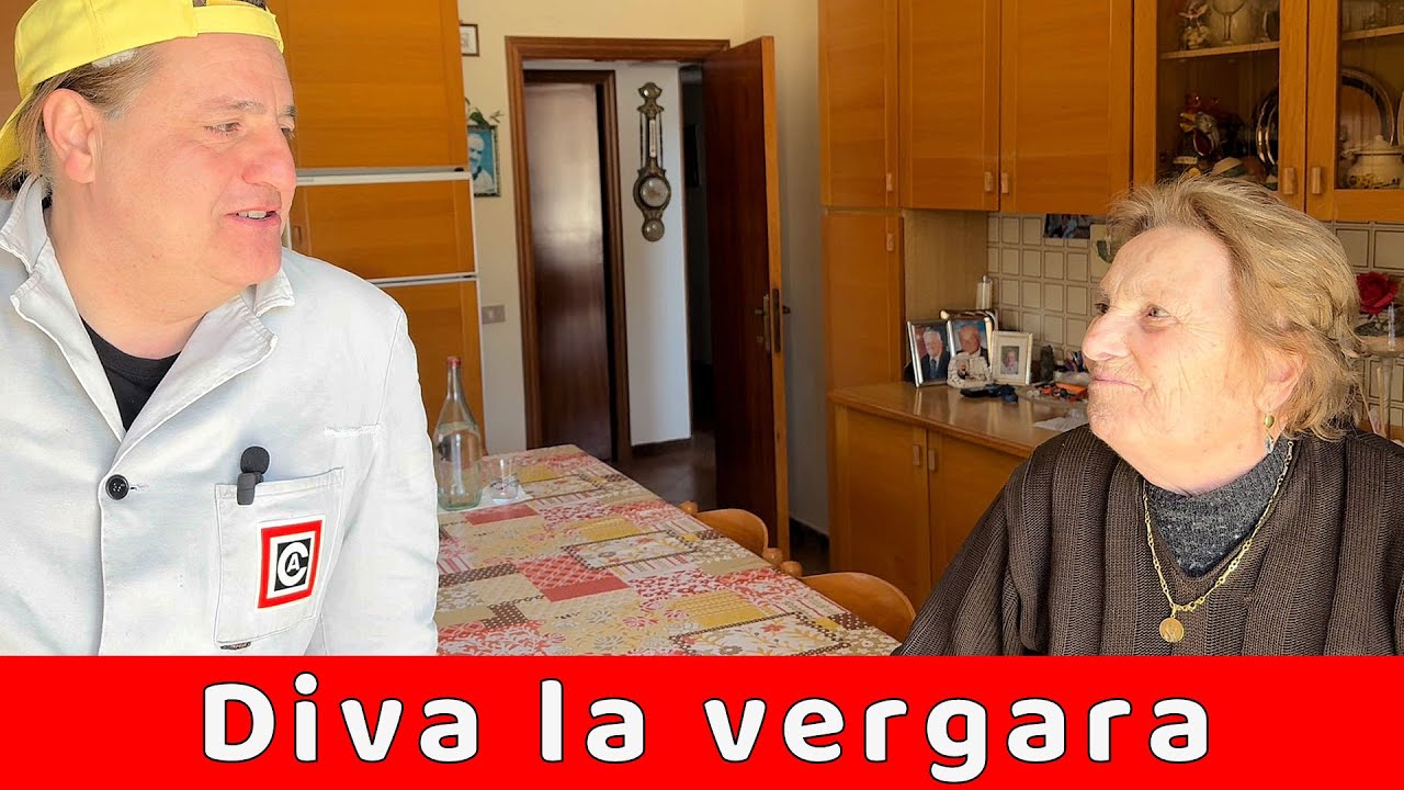 il contadino e DIVA la vergara. Svelato il segreto di Angelo... dove vive