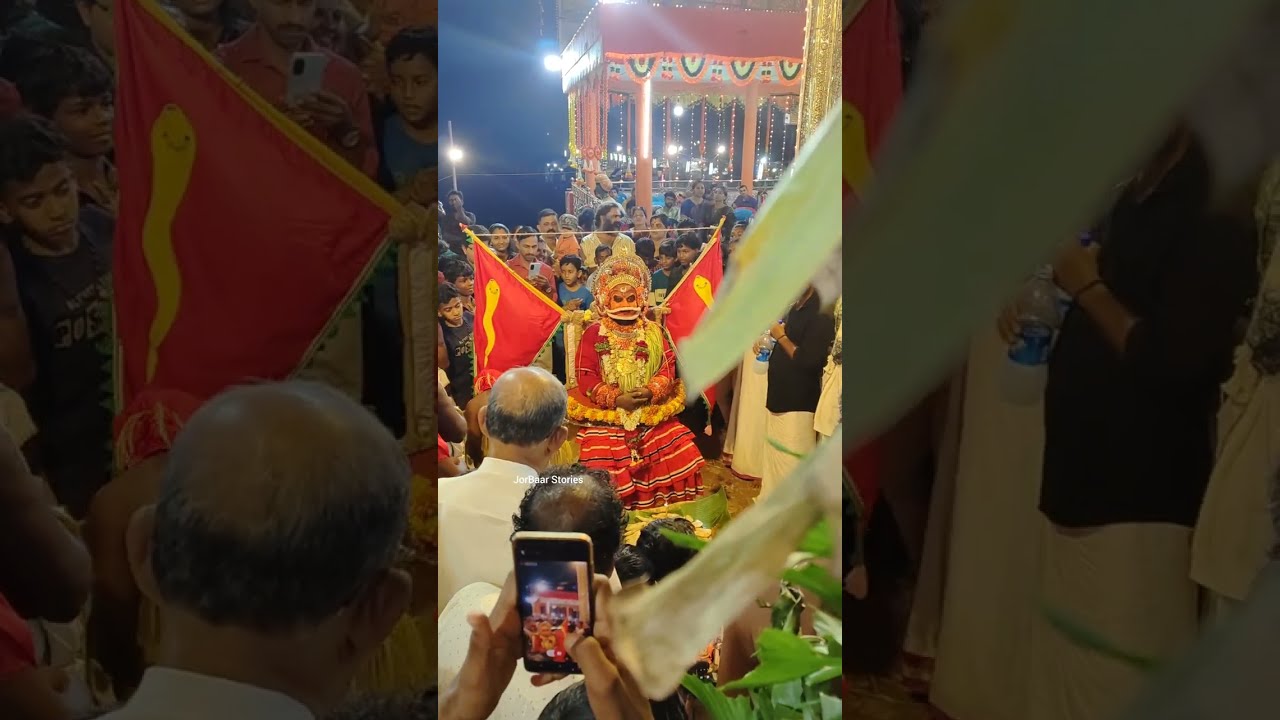 ബംബേരിയൻ മാണിച്ചി തെയ്യം|  Kanathur Nalvar Devasthanam | Theyyam  | North Malabar | 2024 | JBS  #138