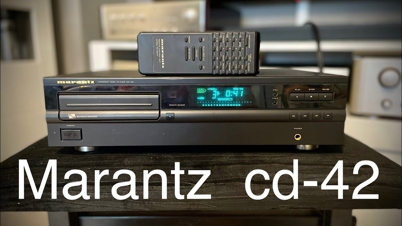 Marantz cd-42 cd player review ...test demo...