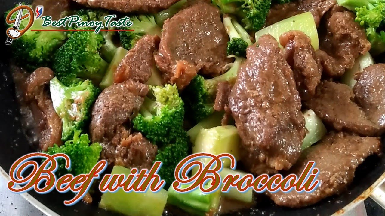 BEEF WITH BROCCOLI | STEAK BROCCOLI | Panlasang Pinoy|Ep37