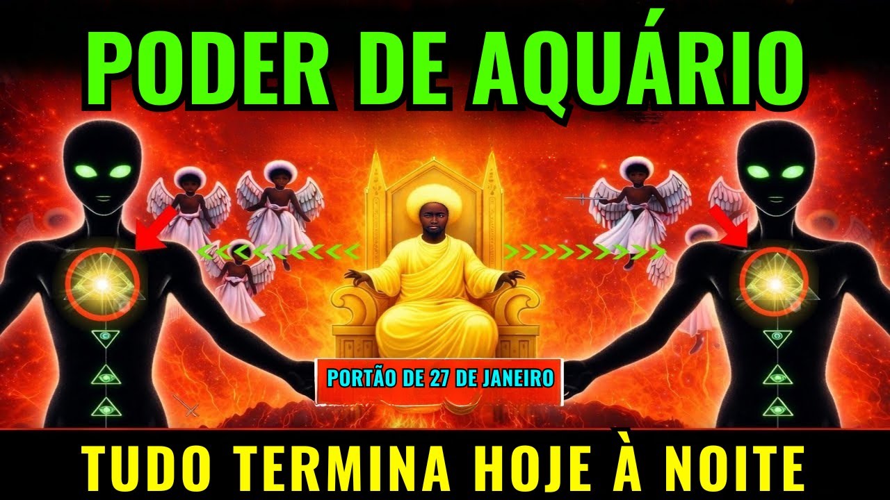 Aquário ♒ 27 de janeiro — Esta noite muda tudo | Mensagem final do Universo