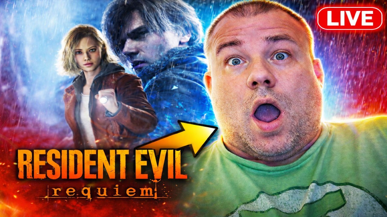 Resident Evil Requiem PS5 First Playthrough LIVE&hellip; (I Was NOT Ready 😱)