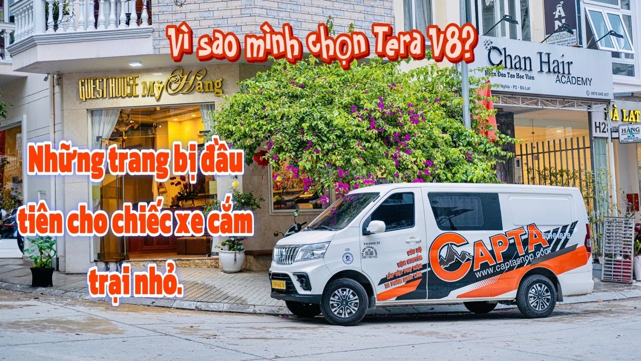 Vì sao mình chọn xe Teraco Tera V8 làm xe cắm trại gia đình?