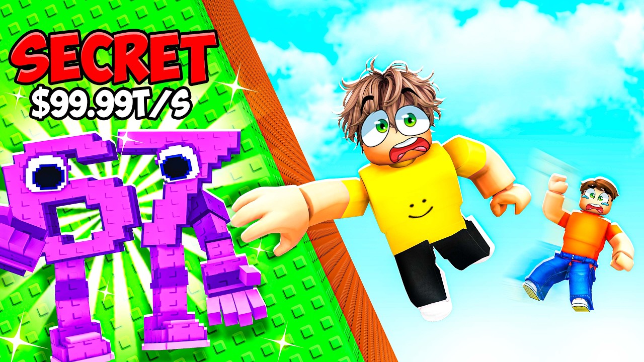 Climbing for MAX LEVEL Brainrots... (Roblox)