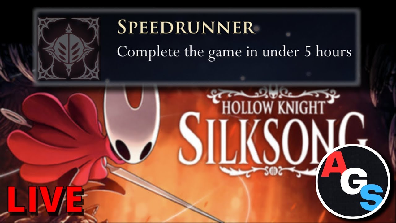 Attempting the Speed runner Achievement in Hollow Knight: Silksong  | YouTube Short