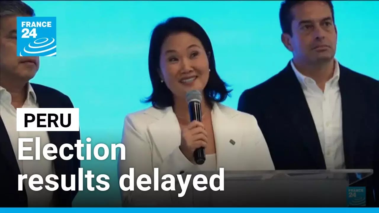 Peru election results delayed after thousands get a one-day voting extension &bull; FRANCE 24 English