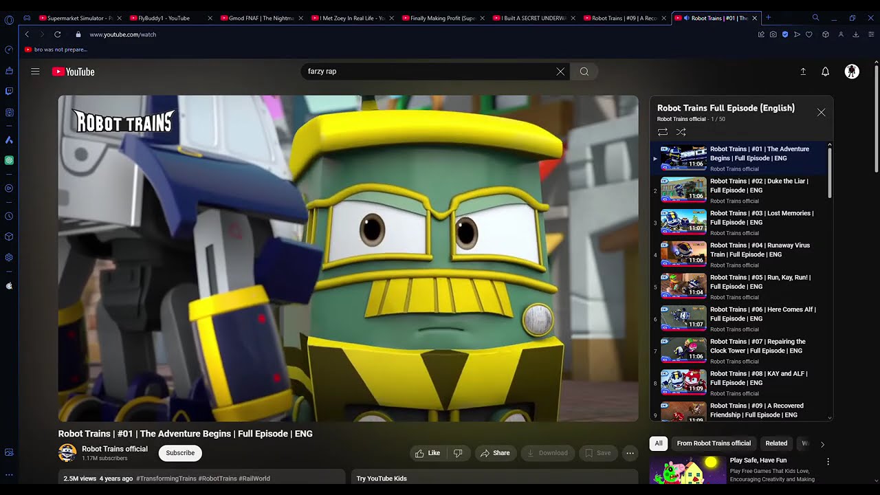 Reacting to my childhood Robot Trains