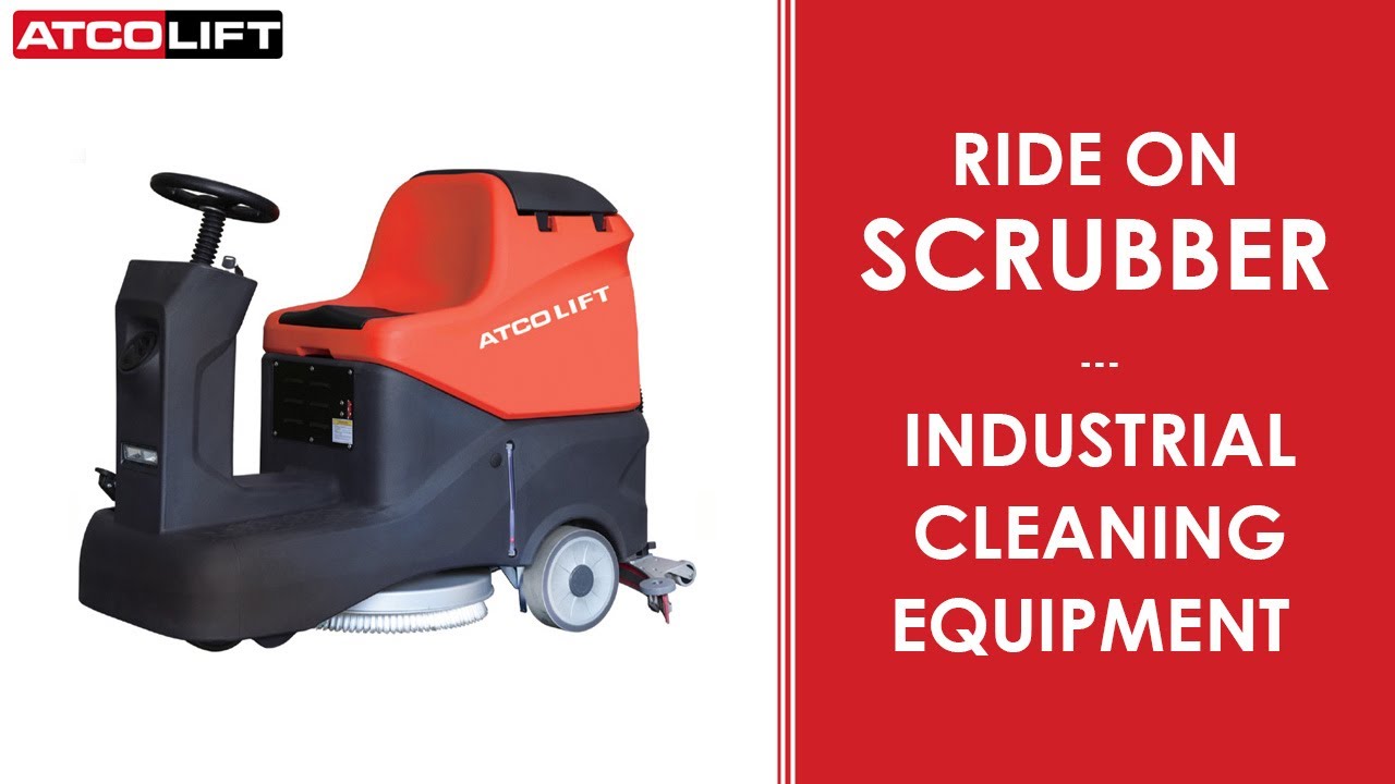 Ride on Scrubber | Industrial Cleaning Equipment | ATCOLIFT