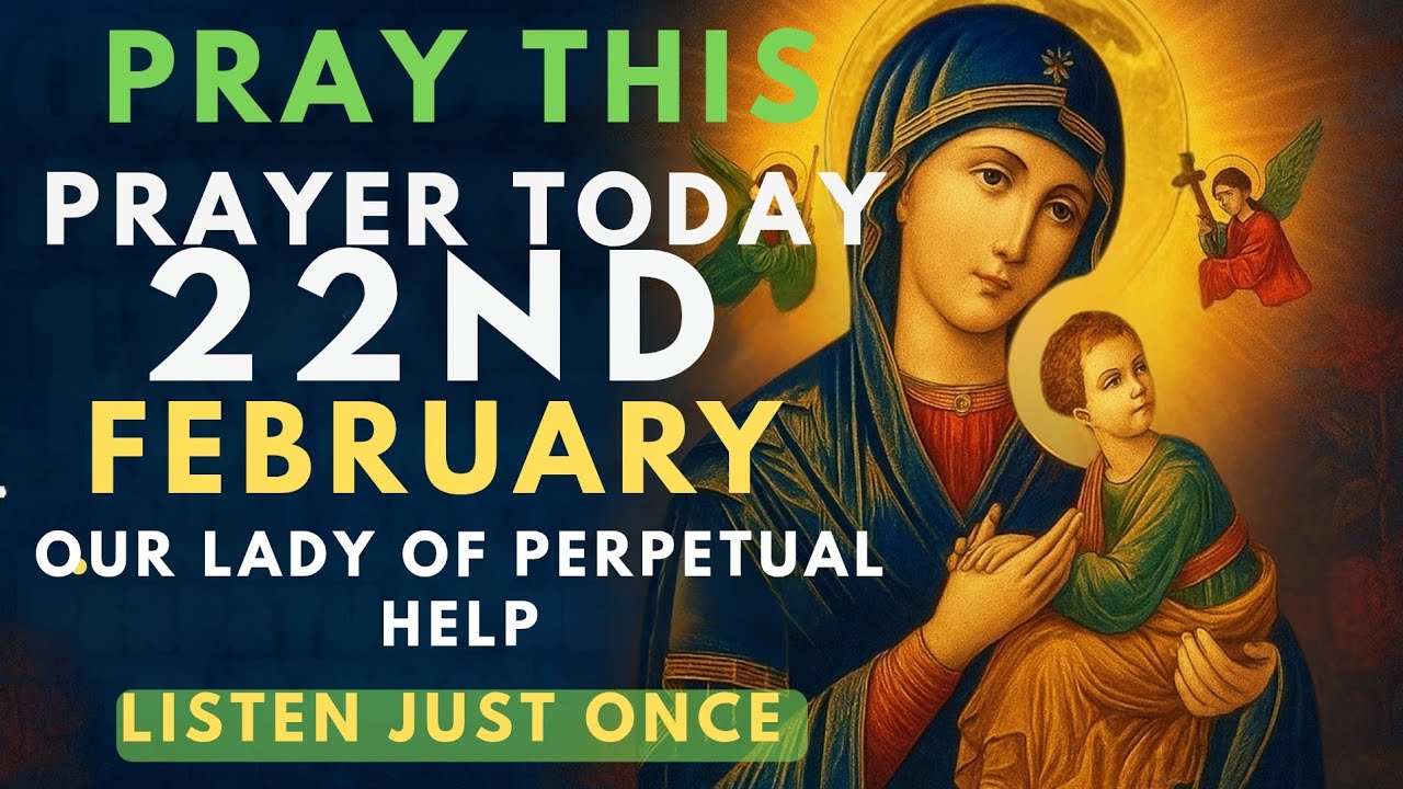 🙏URGENT MIRACLE PRAYER TO OUR LADY MOTHER OF PERPETUAL HELP FOR DIVINE INTERVENTION 