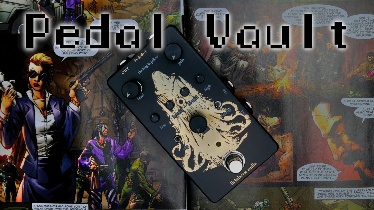 One of the most versatile Overdrives I ever had! Lichtlaerm Audio The King in Yellow (Pedal Vault)