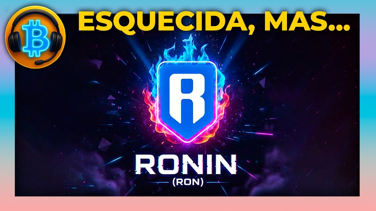 Ronin ($RON) perdeu 92% &mdash; e ainda assim eu t&ocirc; comprando