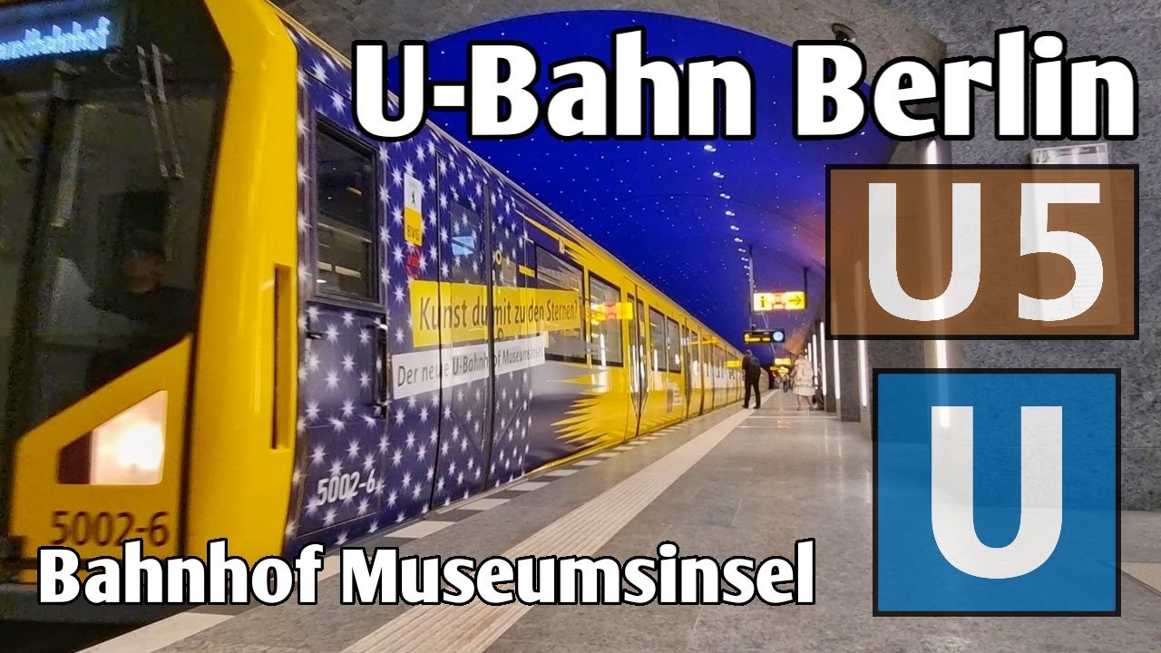 U-Bahn Berlin - Linie U5 - Bahnhof Museumsinsel | BVG 2021