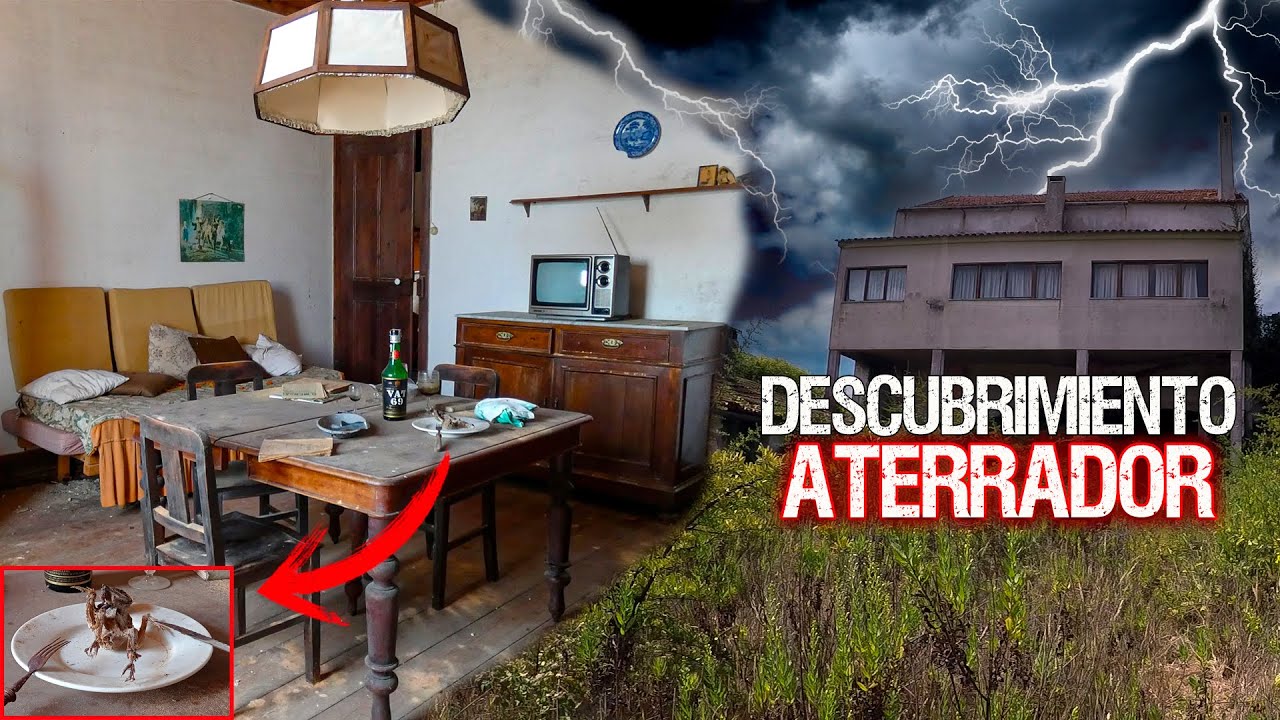 CASA ABANDONADA INTACTA DESDE 2004 ATERRADOR DESCUBRIMIENTO - lugares abandonados urbex