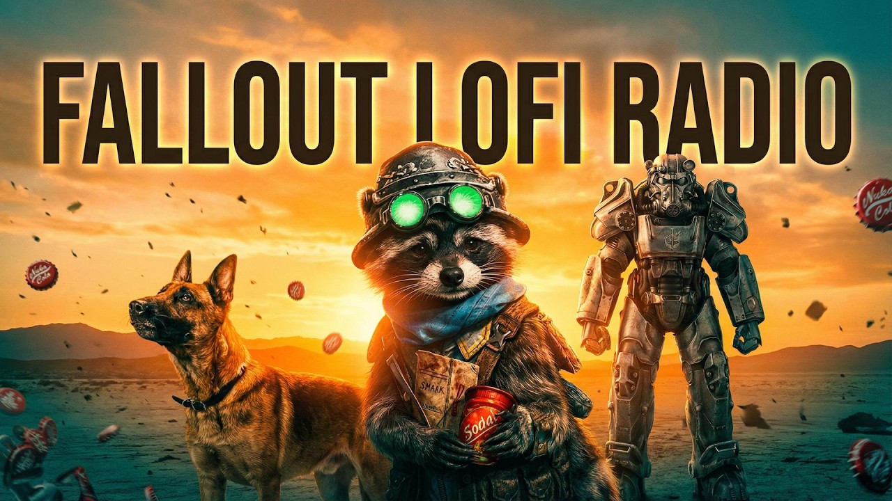 Fallout Radio Nights — Atomic Swing, Lounge & Wasteland Jazz (No Talking) | 45 Min