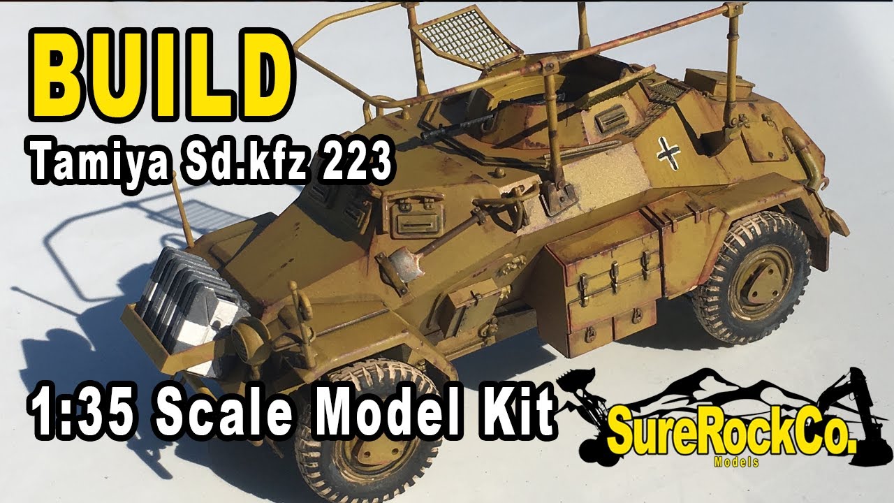 Build Tamiya Sd.kfz 223 Leichter Panzerspahwagen 1/35