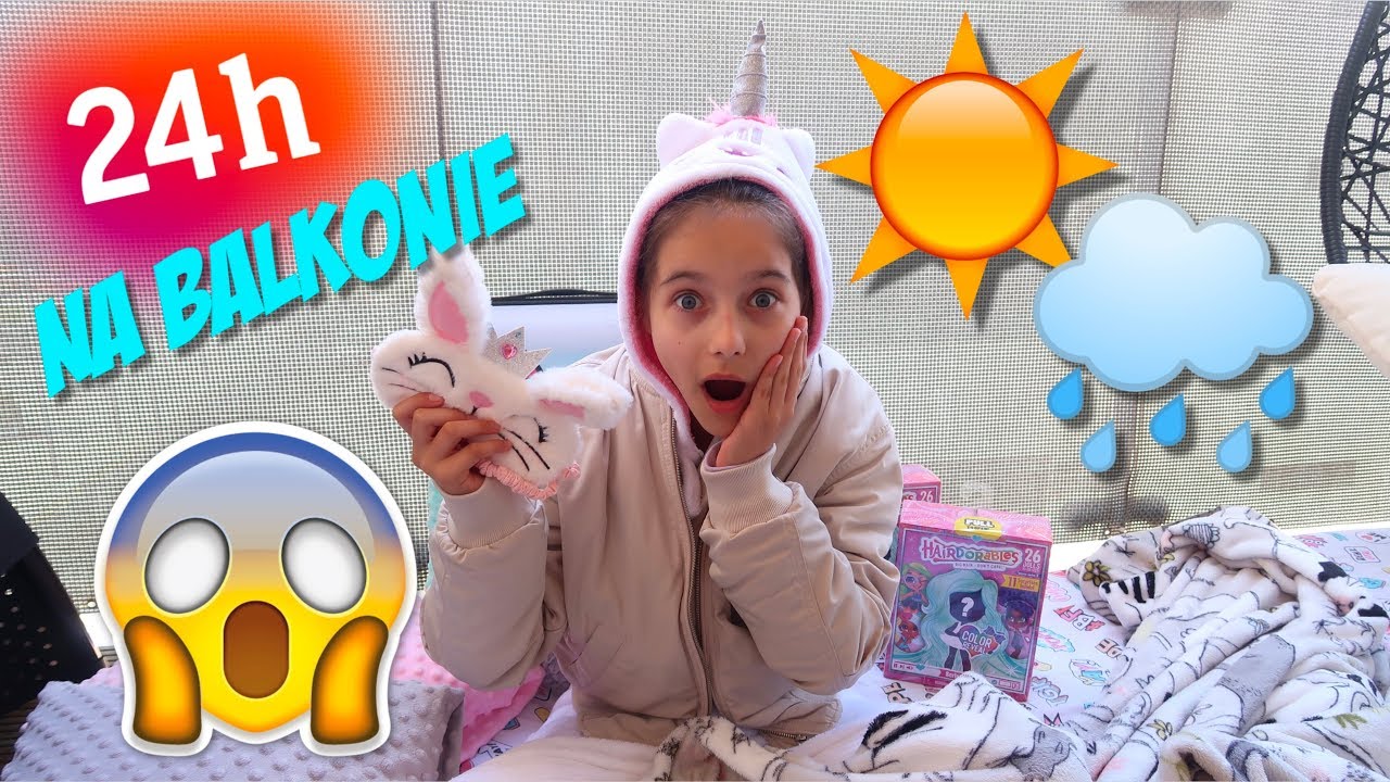 ♥ 24H NA BALKONIE CHALLENGE | Pusheen Girl