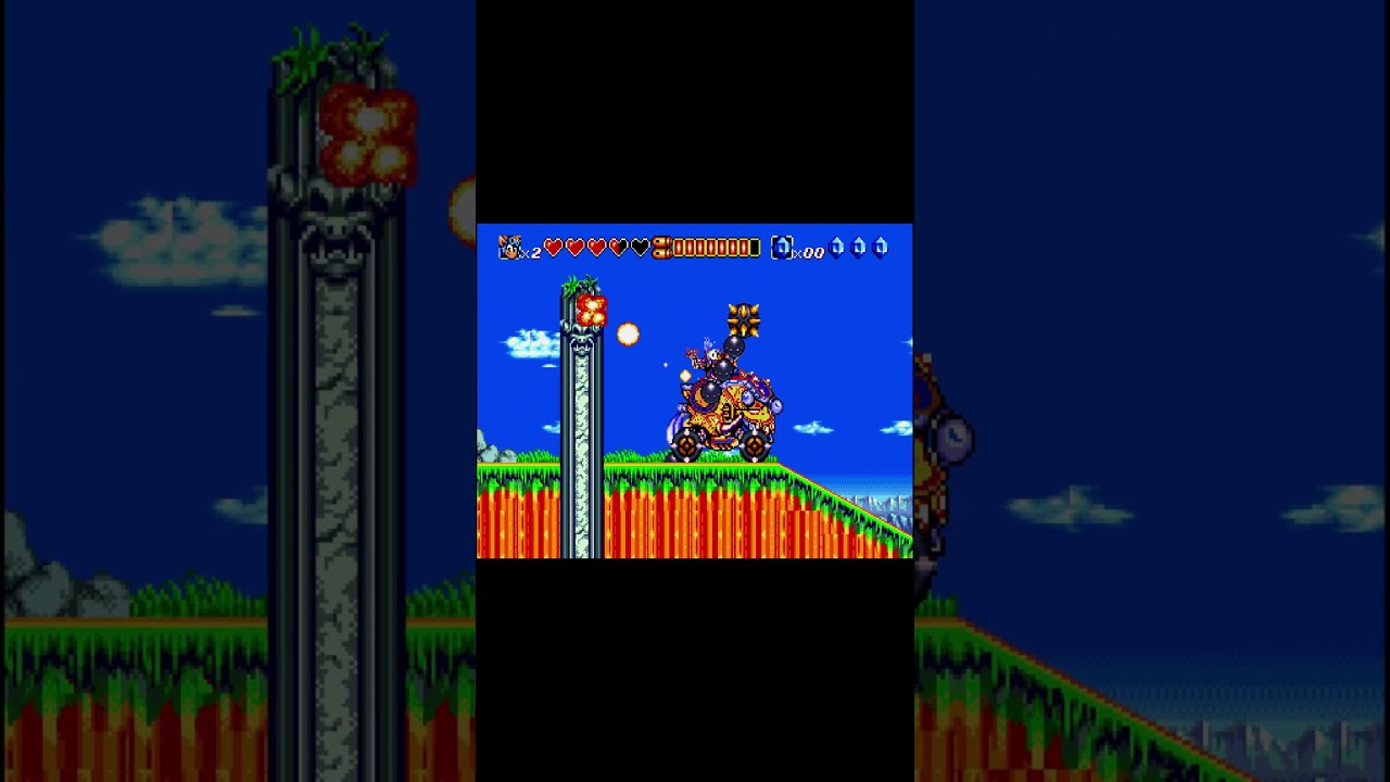 Sparkster retro gameplay 🎮classic rocket knight adventure 🚀 