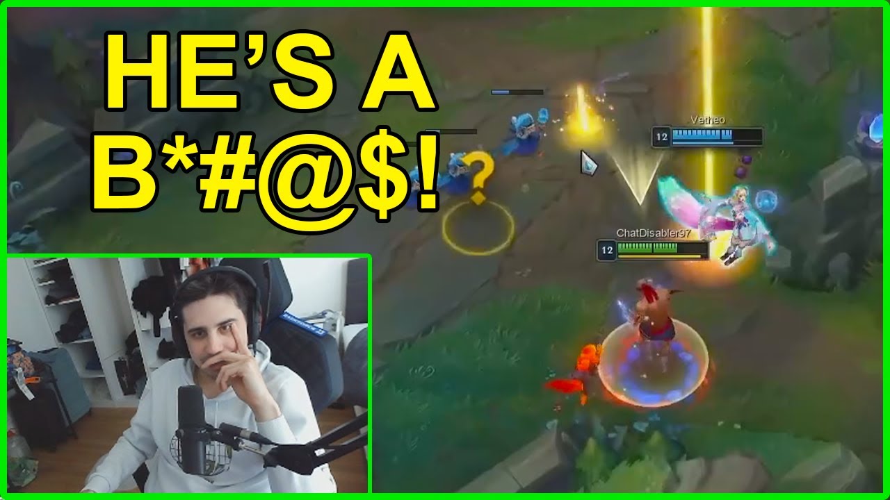 LEC Pro Player Runs It Down On Purpose
