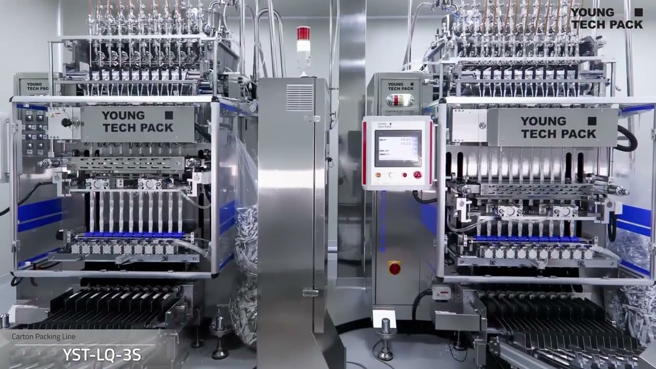 스틱 포장기-Cough Syrup Stick Packaging Machine [영테크팩 / Young Tech Pack]