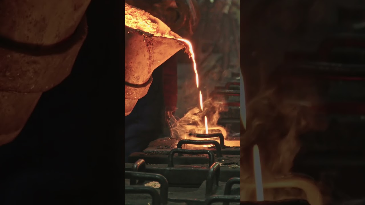 The history of metal casting #foundry