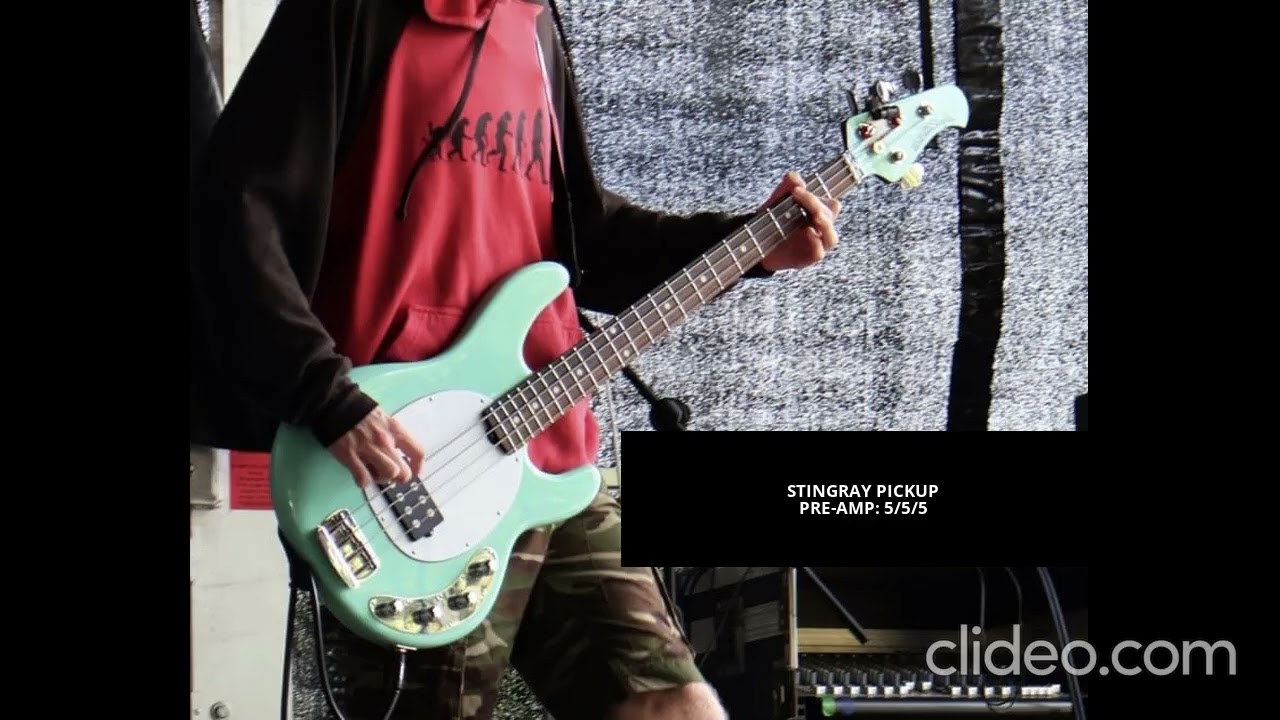Stingray Special and Lace sensor Man O War mm4 demo