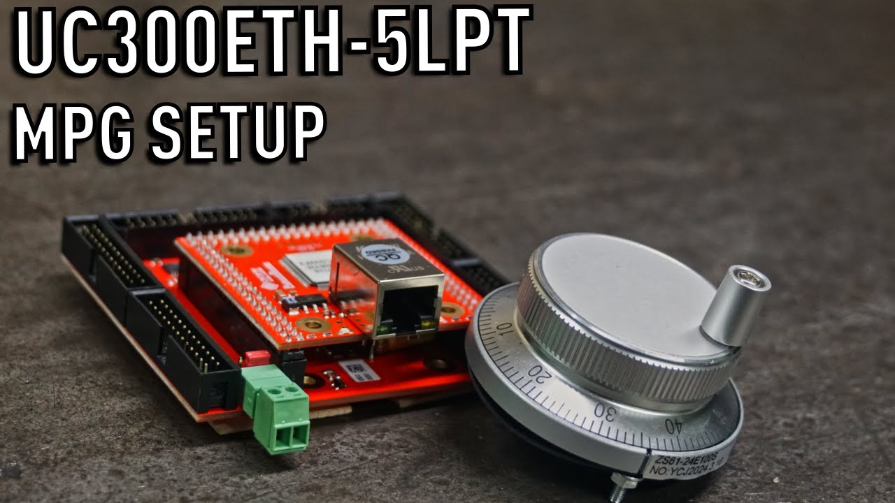 UC300ETH-5LPT Ethernet CNC Motion Controller #3 MPG Setup