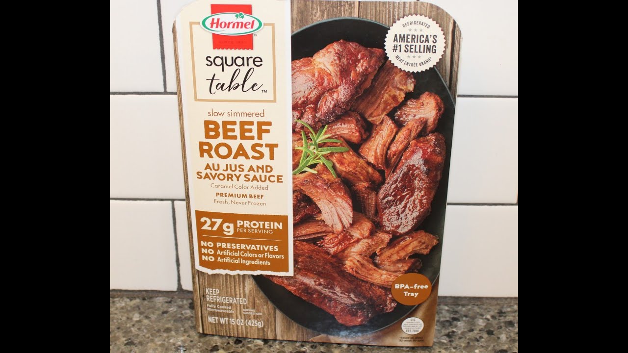 Hormel Square Table: Beef Roast Au Jus & Savory Sauce Review