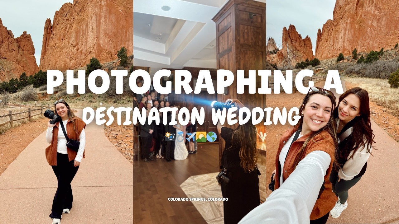 Photographing a Destination Wedding in Colorado Vlog | Jaiden Ann