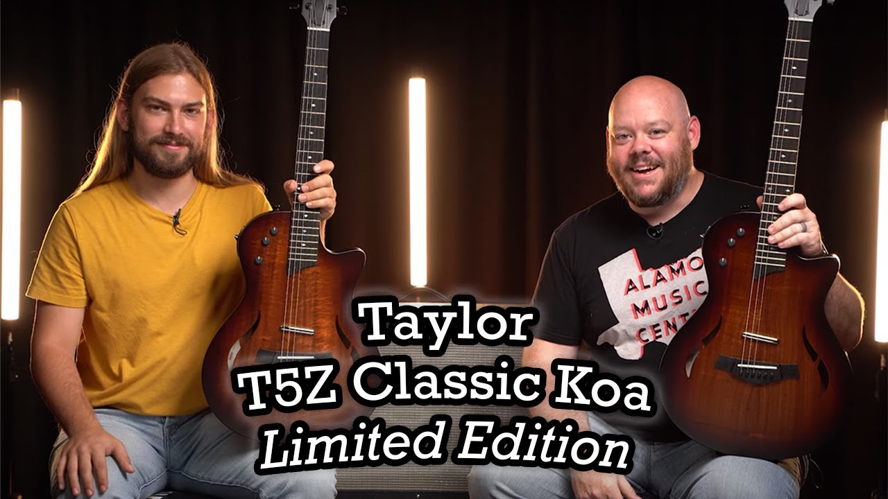 Taylor T5z Classic Koa | Экзотический гибрид ограниченной серии по конкурентоспособной цене