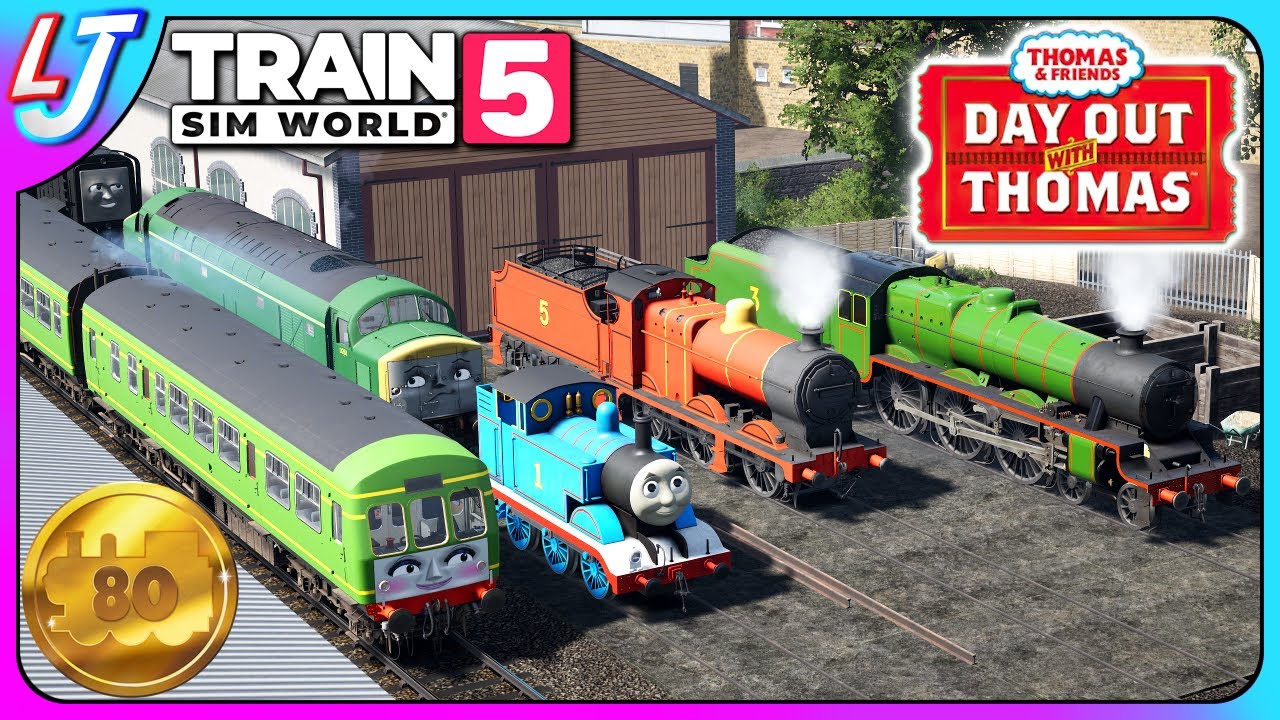 Train Sim World 5 - 80th Anniversary! Day Out With Thomas & His Friends (LIVE)