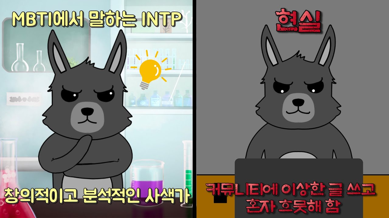 MBTI 이상과 현실