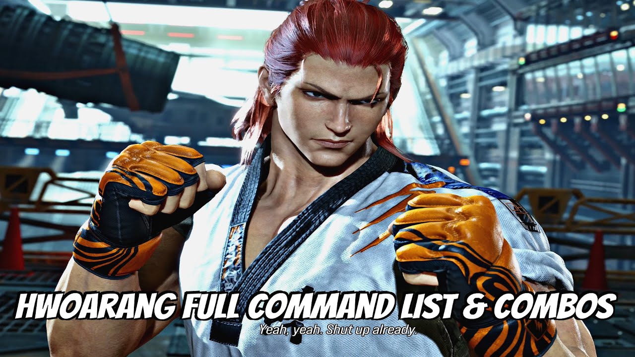 TEKKEN 8 HWOARANG Full Move List & Combos PS5