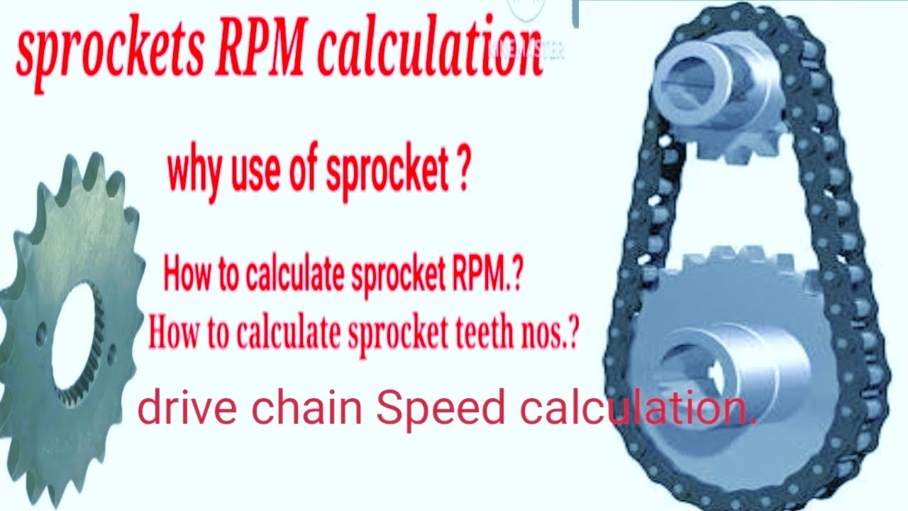 sprocket ##rpm ##$ calculation .