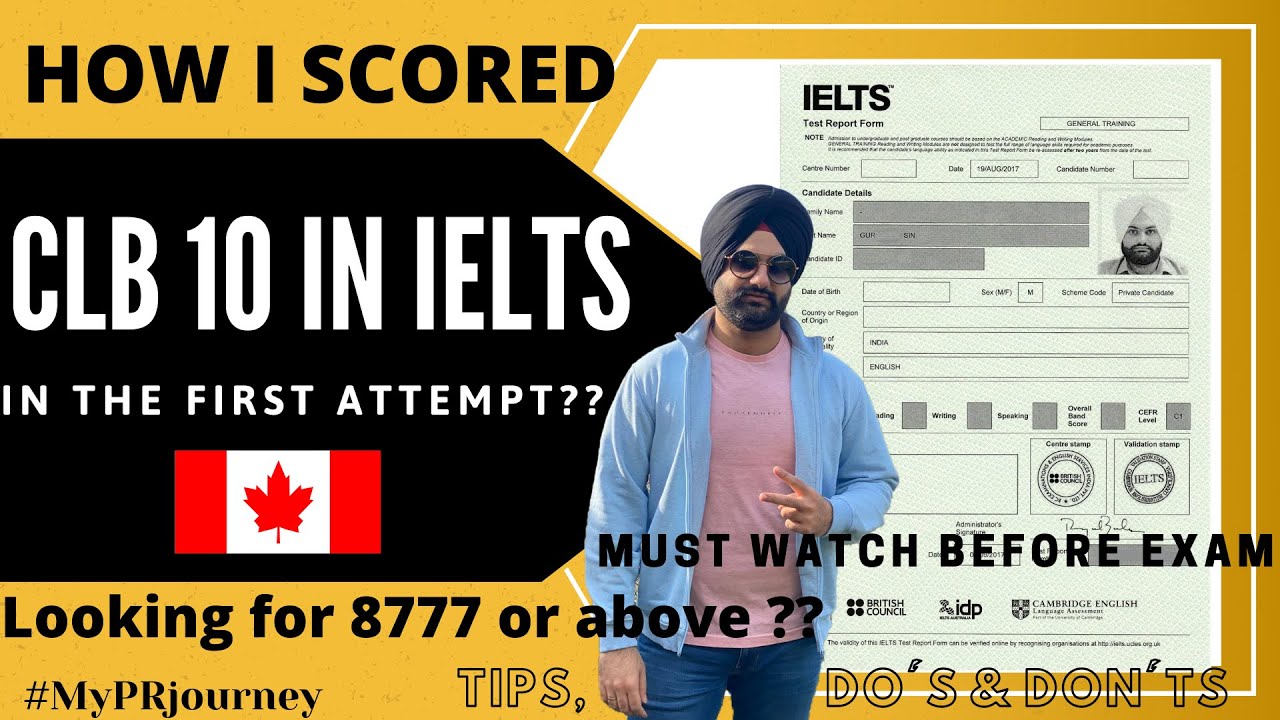 HOW TO GET 8777, CLB-10, Band 9 in IELTS 2020, Must Watch Tips for IELTS Exam preparation | CueCards