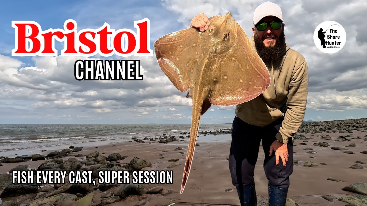 Sea Fishing UK, Amazing Session, Wayne Hand. Bristol Channel. 4K