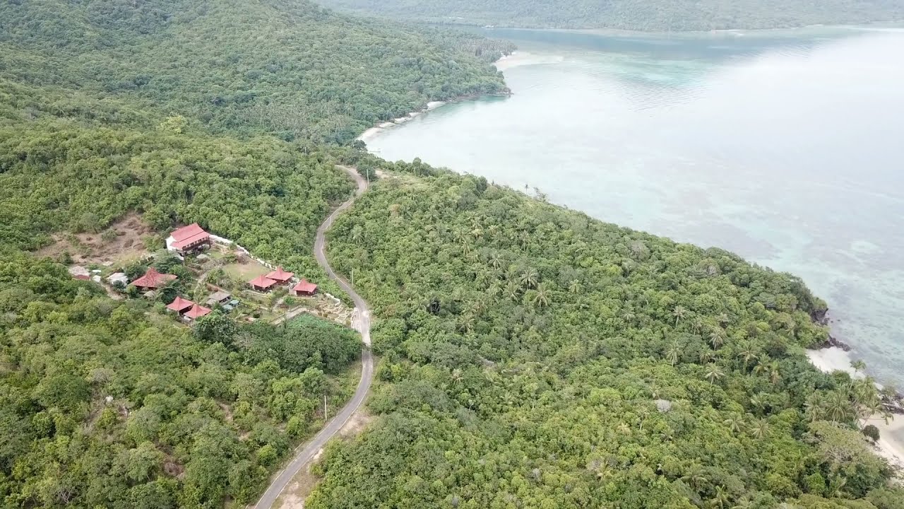Pemandangan Karimunjawa dari kamera Drone