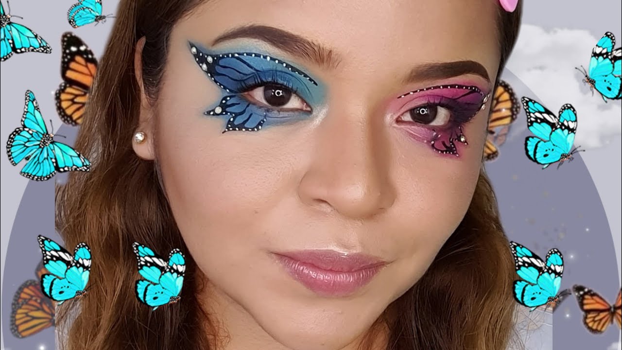 Maquillaje de mariposa PASO A PASO/abby beauty