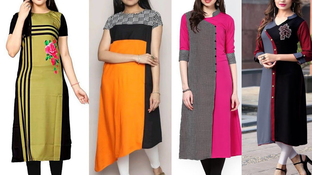 Two colour casual Shirts Designs 2021||Casual shirts for girls||Fashion Star