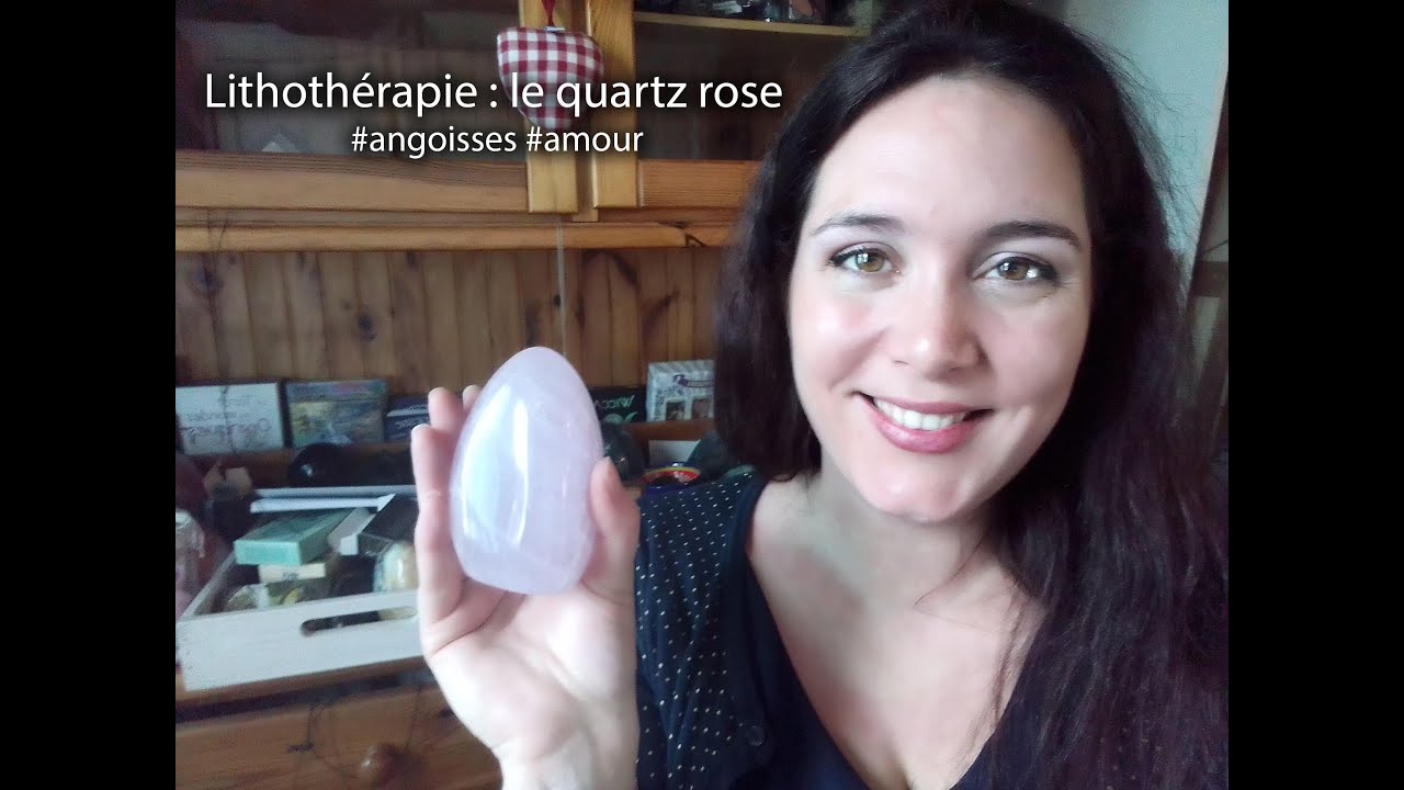 Lithothérapie : le quartz rose #angoisses #amour #lithothérapie
