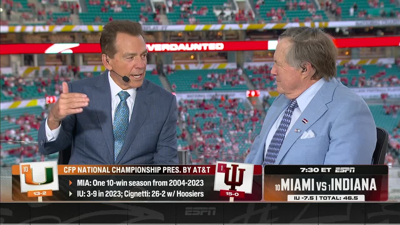 Bill Belichick talks 'rollercoaster' first season with UNC, Nick Saban's challenge | College GameDay