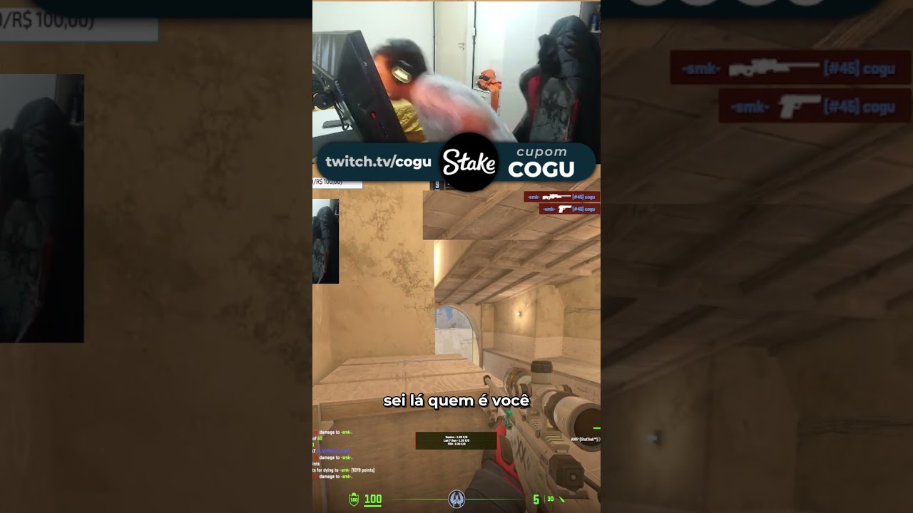 A LIVE &Eacute; SUA MEU AMIGO #cogu #csgo #cs2 #cogu