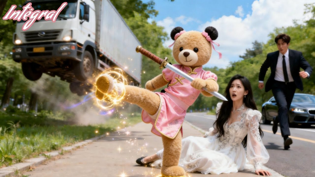 Grâce à sa force surhumaine,la petite fille stoppe un camion en folie&sauve femme du PDG！Révélation！