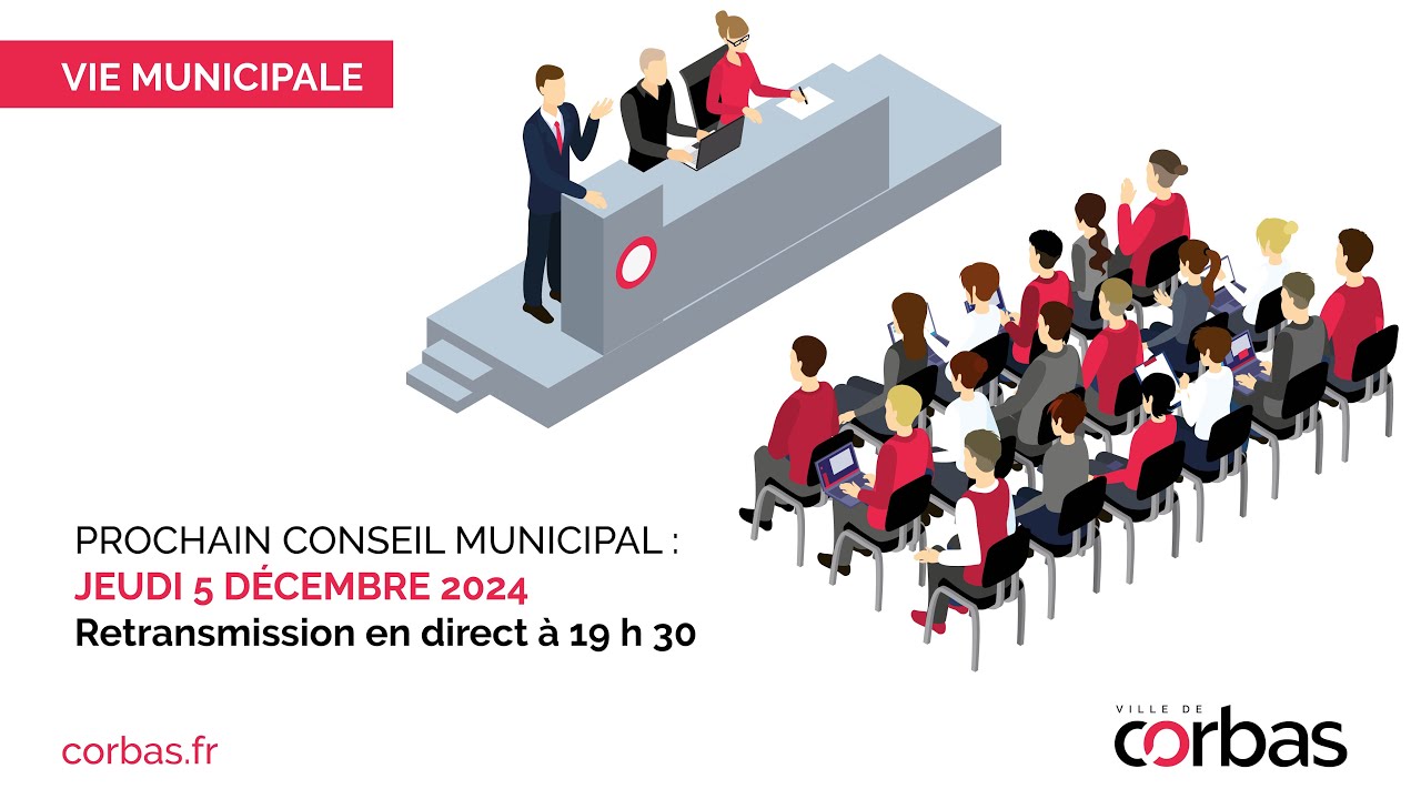 Conseil Municipal  - Séance du 5 décembre  2024 - Ville de Corbas