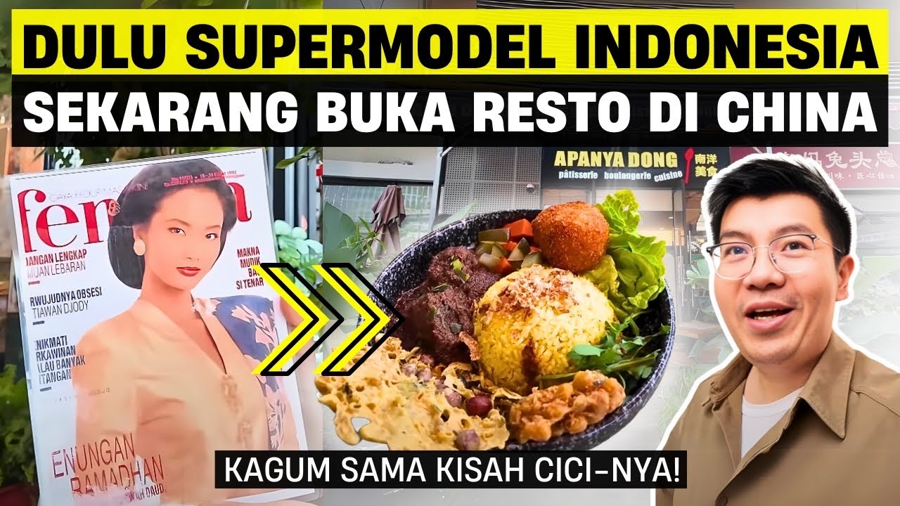 KISAH MODEL FEMINA TAHUN 90-an BUKA RESTORAN INDONESIA DI CHINA | CHENGDU SICHUAN