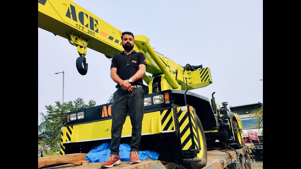 ACE NX360 CRANE | ace nx360 | ace cranes | ace 20 ton360 degree swing crane| best ace cranes