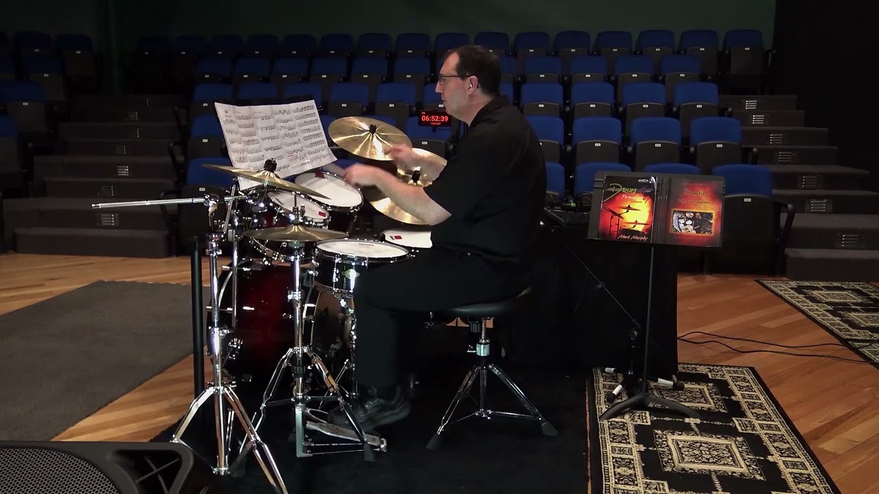 ANZCA drum kit performance diploma exam submission.