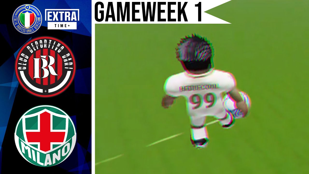 C.D. Bari vs S.S.C. Milano | RFL S2 - Italia Professionale Divizione [GW1]